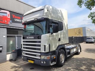Scania R124-420 Topline optiecruise retarder low km 673532 clean chassis apk + old tacho airconditioning holland truck - Image 3