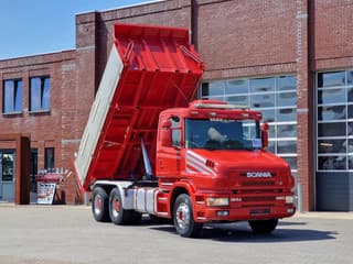 Scania T T124-420 6x4 - Tipper - Retarder - Full steel - HUB Reduction - Manual gearbox