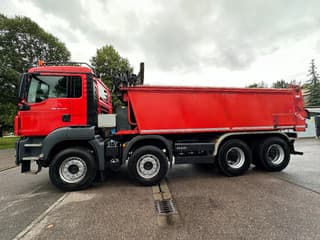 MAN 35.440 8x4*blatt* FLIEGL*Asphaltschieber*Schubboden - Image 3