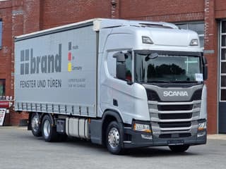Scania R R410 Highline 6x2 - Curtain sider - Retarder - Night clima - Forklift connection