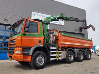 Ginaf X 4343 TS 8x6 Kipper kraan HMF 2020