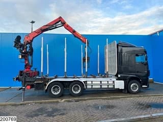 DAF XF 530 6x4, Wood transport, Retarder, Loglift ET450 - Image 7
