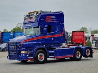 Scania T580 V8 Topline 6x2 - Original Scania Hauber / Torpedo - Manual gearbox - Show truck - Retarder - Image 3