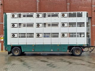 DAF XF 440 2015 - SuperSpaceCab 6x2*4 - Cuppers 1-2-3 deck Livestock + Cuppers 3 deck trailer 2009 afbeelding 76
