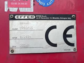 Scania R490 8X2 EURO 6 + EFFER 1750/4S + REMOTE - Image 21