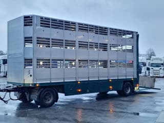 DAF XF 440 2015 - SuperSpaceCab 6x2*4 - Cuppers 1-2-3 deck Livestock + Cuppers 3 deck trailer 2009 afbeelding 55