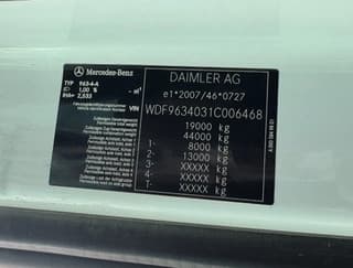 Mercedes-Benz 1945 382.000 KM NEW TUV APK PTO + HYDRAULICS TOP CONDITION NL TRUCK - Image 12