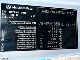 Mercedes-Benz 1223 EURO 3, Manual - Image 7