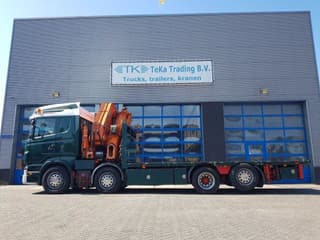 Scania R420 8x2 HIAB 800E-7 Hipro 80 ton/meter Winch Retarder - Image 5