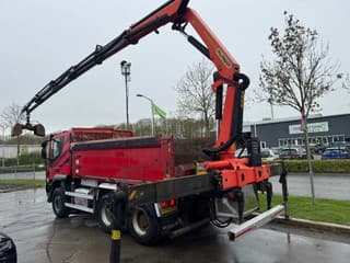 Iveco 500 6X4 EURO 6 KIPPER + PALFINGER PK18002 FULL STEEL - Image 7