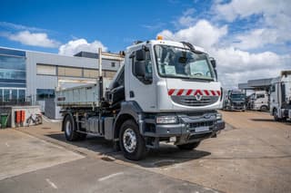 Renault KERAX 370 DXI + TRI BENNE+HIAB 16t/m + 2 EXT - Image 8