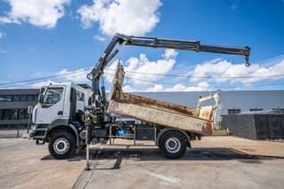 Renault KERAX 370 DXI + TRI BENNE+HIAB 16t/m + 2 EXT - Image 6