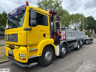 MAN 35 400 8x2, Handgeschakeld, Fassi, Remote, Combi - Image 7