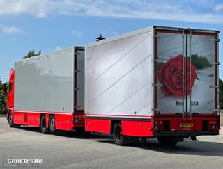 Scania R580 V8 RETARDER 2X THERMO KING THEO MULDER ISOLATED BOXES SUPER CONDITION NL-COMBI - Image 3