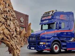 Scania T580 V8 Topline 6x2 - Original Scania Hauber / Torpedo - Manual gearbox - Show truck - Retarder - Image 46