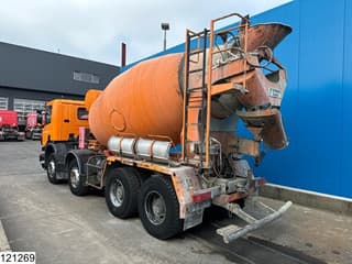 Scania 380 8X4, Manual, Steel suspension, Stetter 8M3 - Image 4