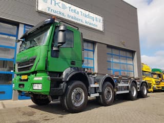 Iveco Stralis 450 8x4 Steel Nieuwe Apk/TÜV 430.000 km kettingsyst 30 ton
