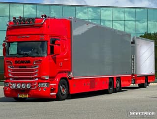 Scania R R580 V8 RETARDER 2X THERMO KING THEO MULDER ISOLATED BOXES SUPER CONDITION NL-COMBI