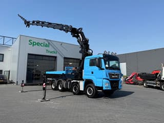 MAN 35.500 8x4 / Euro 6 / Retarder / MKG HLK 801HP A6 + Flyjib A4 / Winch / Fifth wheel coupling (Only 45.488km & 26 Crane hours !!!) - Image 2