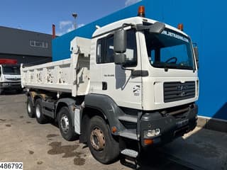 MAN 35 400 8x4, Manual, Steel suspension - Image 3