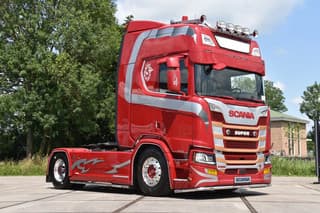 Scania R650 V8 NGS 4x2NB - LIKE NEW - RETARDER - FULL AIR - PARK. AIRCO - 4 POINT AIR SUSP. - 2 x FUEL TANKS - ALCOA'S - - Thumbnail 1