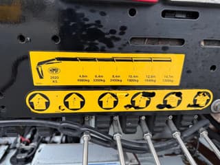 Volvo 8x4 Tridem EEV / NCH cable system / HMF 2620 K5 (Year: 2016) - Image 9