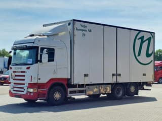 Scania R500 V8 Highline 6x2*4 - Box with side doors - Loadlift - Manual gearbox with retarder - Full air - Steering axle - Image 3