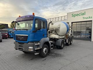 MAN 18.400 4x4 / Euro 5 / Muller Mitteltal Mixer trailer / Liebherr / 10 m3 / Only 252231km - Image 2