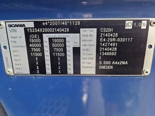 Scania 500S NGS A4x2NA Steel, air / Retarder / Alcoa wheels - Image 27