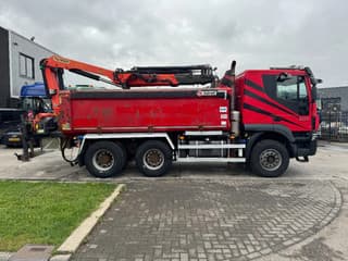 Iveco 500 6X4 EURO 6 KIPPER + PALFINGER PK18002 FULL STEEL - Image 16