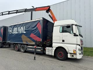 MAN 26.480 6X2 - EURO 6 + PALFINGER PK20002 + REMOTE + LECITRAILER HANGER - Image 22
