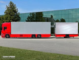 Scania R580 V8 RETARDER 2X THERMO KING THEO MULDER ISOLATED BOXES SUPER CONDITION NL-COMBI - Image 2