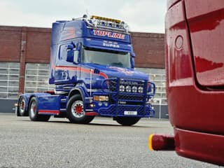 Scania T580 V8 Topline 6x2 - Original Scania Hauber / Torpedo - Manual gearbox - Show truck - Retarder - Image 40