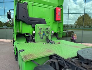 DAF FTP   SPACE CAB      ONLY 447.500 KM        2x TANKS     TOP CONDITION    BELGIUM TRUCK - Image 14