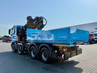 MAN 35.500 8x4 / Euro 6 / Retarder / MKG HLK 801HP A6 + Flyjib A4 / Winch / Fifth wheel coupling (Only 45.488km & 26 Crane hours !!!) - Image 9