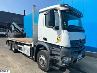 Mercedes-Benz Arocs 2636 6X4, EURO 6, Steel suspension, Palfinger - Image 3