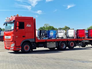 DAF 410 6x2 SpaceCab - Flatbed - Euro 6 + 2 axle trailer BPW - Image 23