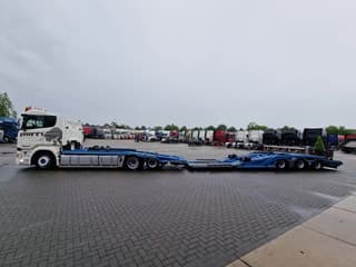 Scania R450 6x2 Trucktransporter GS Meppel + Trailer 2008 - Perfect condition - Retarder - Image 5