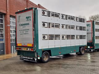 DAF XF 440 2015 - SuperSpaceCab 6x2*4 - Cuppers 1-2-3 deck Livestock + Cuppers 3 deck trailer 2009 afbeelding 77