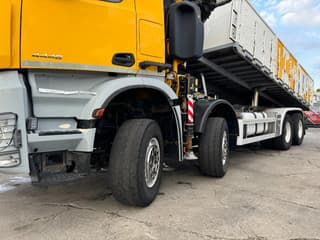 Mercedes-Benz 8X4 + EURO 6 + FASSI F315 + REMOTE + KIPPER + STEERING AXLE - Image 15