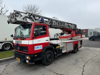 Mercedes-Benz MAGIRUS 24 METER + KORF + SLANGS - Image 5