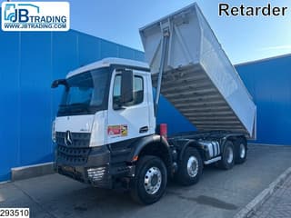 Mercedes-Benz Arocs 3246 8X4, EURO 6, Steel suspension, Retarder