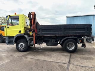 DAF -180ATI 4x4 FULL STEEL 3-WAY KIPPER AND PALFINGER CRANE (EURO 2 / MANUAL GEARBOX / FULL STEEL SUSPENSION / ETC.) - Image 5