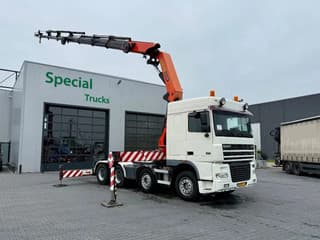 DAF XF 95.480 8X4 / Palfinger PK44002 F