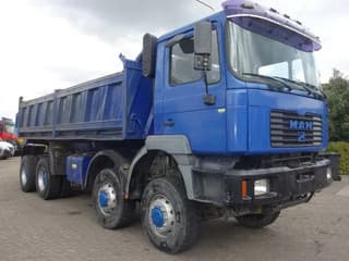 MAN 8x8 meiller kipper manual diesel pomp - Image 5