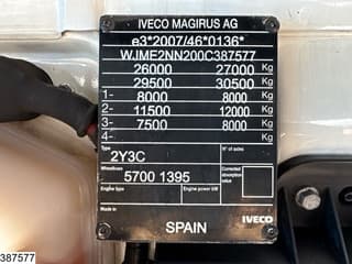 Iveco 330 CNG 6x2, EURO 6, Retarder, CNG - Image 7