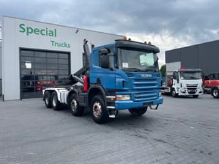 Scania P P420 8X4 + 25T Hooksystem