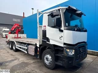 Renault C 380 6x4, EURO 6, Fassi, Steel suspension, Remote - Image 3
