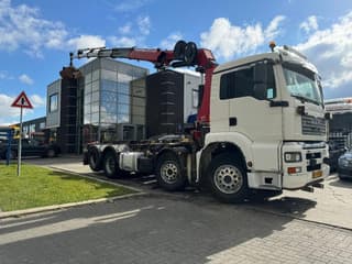 MAN 35.440 8X2 - EURO 4 + HMF 2620K-RC 2018! + REMOTE + HYDRAUTO CABLE LIFT + LIFTING AXLE - Thumbnail 1