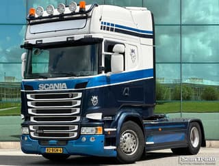 Scania R410 TOPLINE RETARDER 2X TANKS 846.000 KM SUPER CONDITION NL-TRUCK - Thumbnail 1